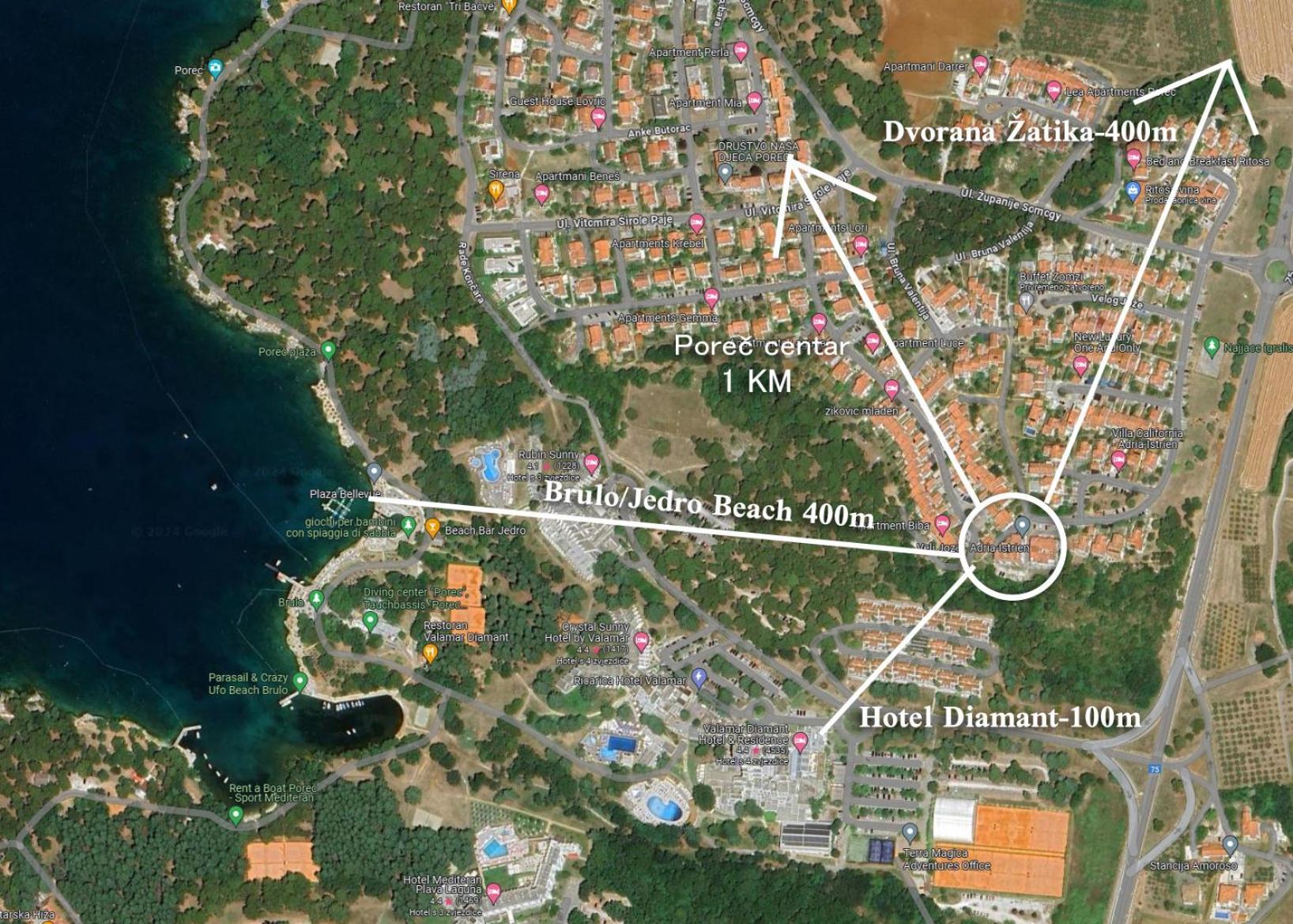 Premium Suite Kala Sea View Poreč Exteriör bild